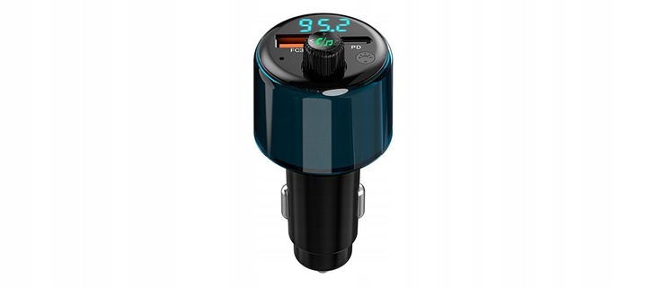 Transmiter FM Bluetooth Navitel BHF05 MAX zestaw głośnomówiący, USB-A USB-C