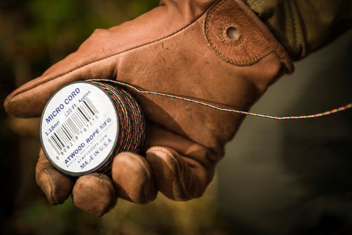 Linka Atwood Rope Micro Cord 1,18mm/38m Olive Drab