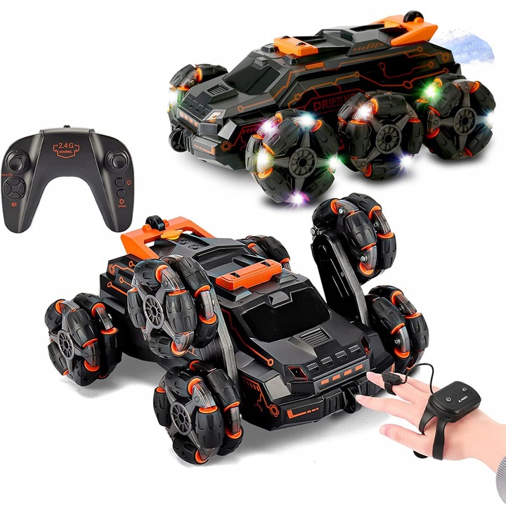 SAMOCHÓD ZDALNIE LED STEROWANY RĘKĄ GESTAMI +PILOT