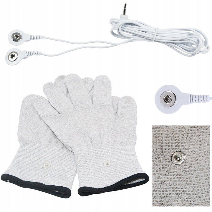 RĘKAWICZKI ELEKTRODY TENS EMS ELEKTROSTYMULATOR L