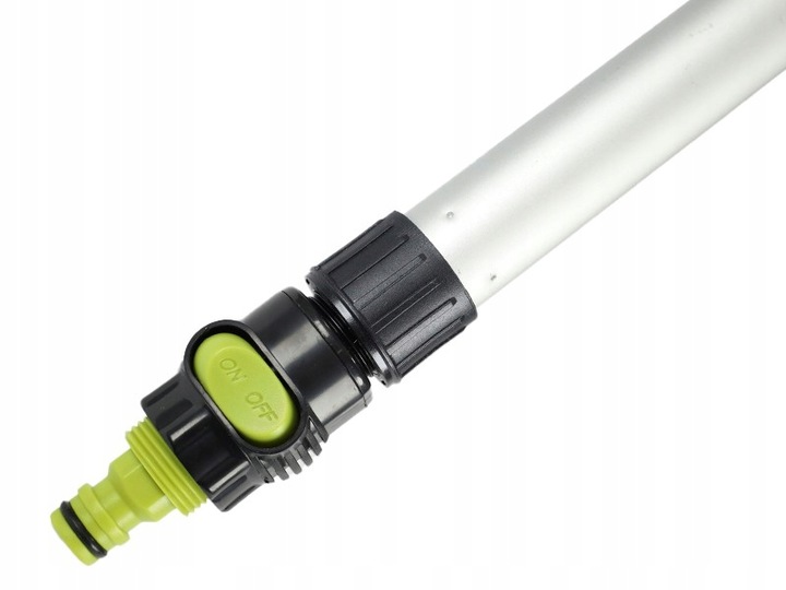 SZCZOTKA PRZEPŁYWOWA 30cm / 12" Z TELESKOPOWYM KIJEM 163 - 300 CM Z ZAWOREM