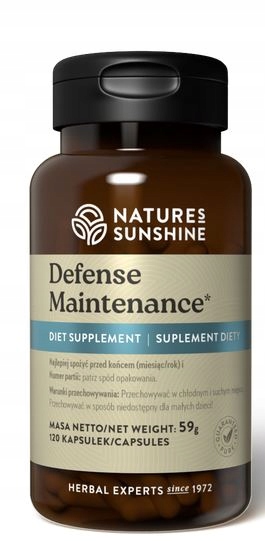 Defense Maintenance (120 kaps.) odporność NSP Nature's Sunshine