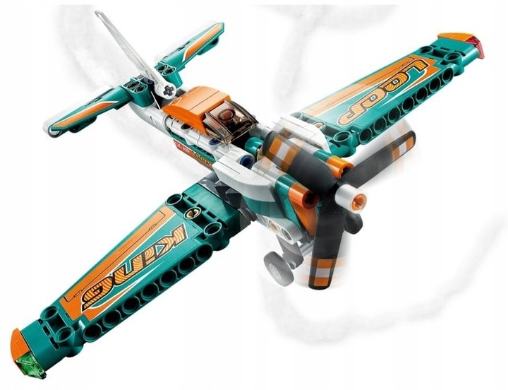 LEGO TECHNIC 42117 SAMOLOT WYŚCIGOWY LUB KASKADERSKI LOTNISKO 2w1