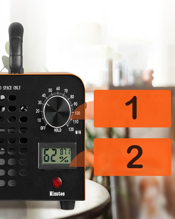 GENERATOR OZONU OZONATOR OCZYSZCZACZ CZASOMIERZ