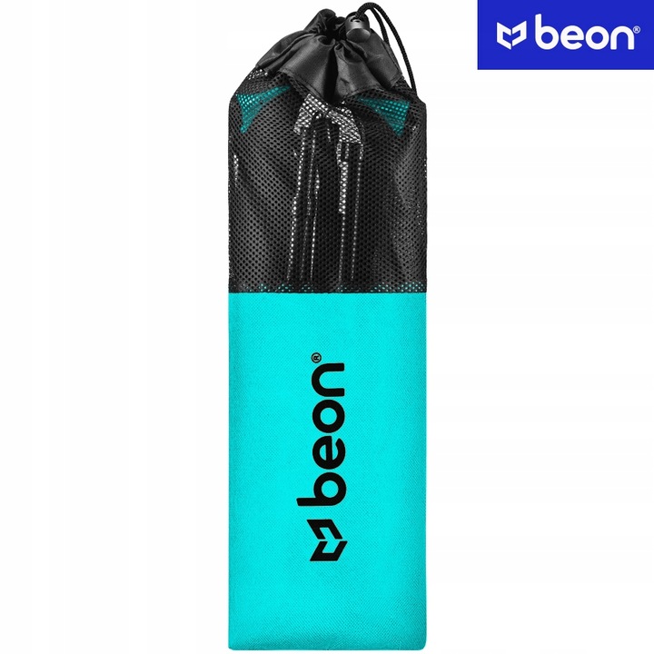 KIJE TREKKINGOWE SKŁADANE KIJKI W GÓRY DO CHODZENIA PO GÓRACH TURKUS BEON