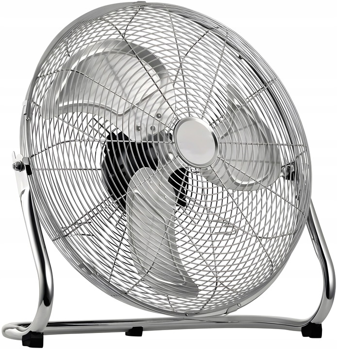 WIATRAK WENTYLATOR STOJĄCY PODŁOGOWY CICHY 18″ PRZEMYSŁOWY 120W B. MOCNY