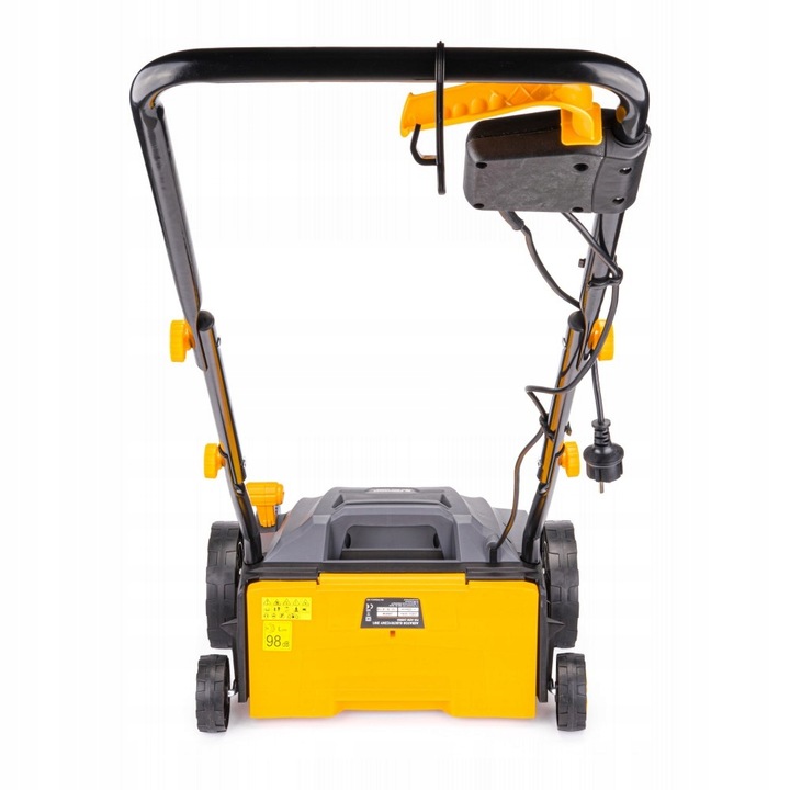 AERATOR WERTYKULATOR ELEKTRYCZNY Z KOSZEM 3w1 2400W AERACJA 32CM POWERMAT