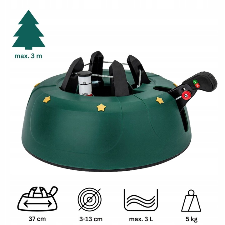 Stojak choinkowy START 2.5 Zielony