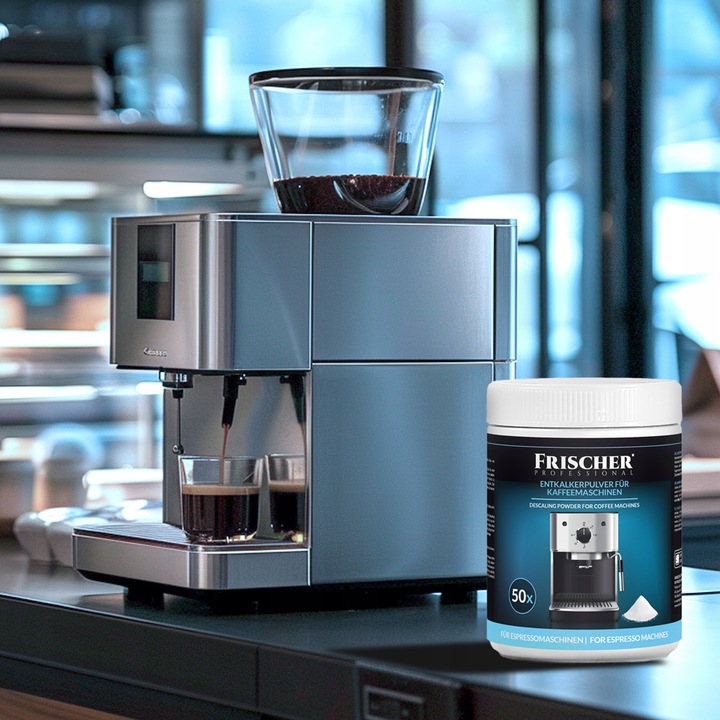 ODKAMIENIACZ DO EKSPRESU UNIWERSALNY PROSZEK 900g Frischer Professional