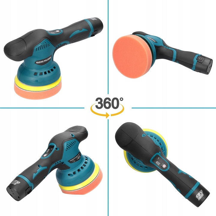 POLERKA SAMOCHODOWA 12V 1250W + Dysk