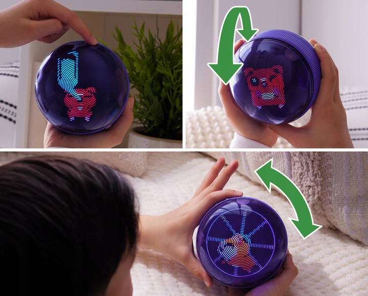 BITZEE CHOMIK W KULI HAMSTER BALL INTERAKTYWNE ZWIERZĄTKO CYFROWE WIRTUALNY