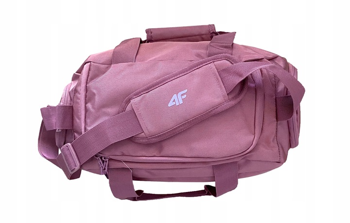 4F STYLOWA LEKKA TORBA PODRĘCZNA TRENINGOWA SPORTOWA ZGRABNA RÓŻOWA 10L