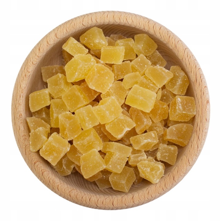 Imbir kandyzowany kostka 1kg DeliBakalie