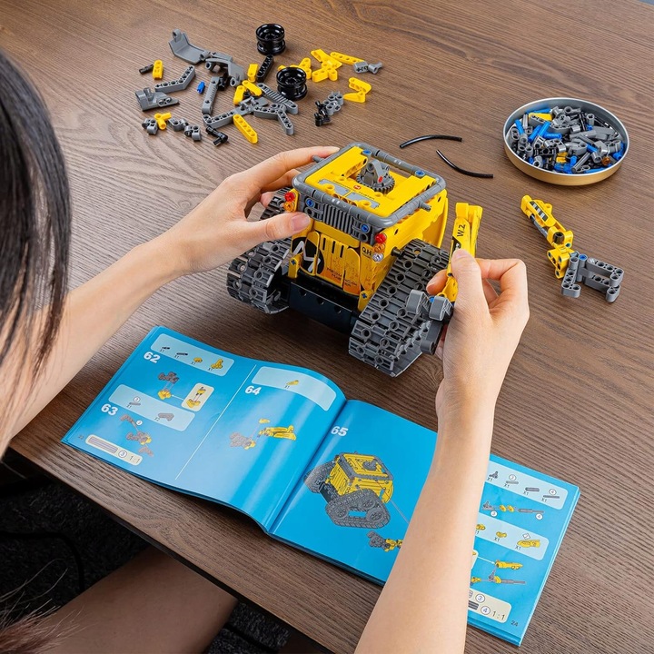 ZABAWKI DO BUDOWANIA ROBOTA, ZDALNIE STEROWANE ZA POMOCĄ APLIKACJI