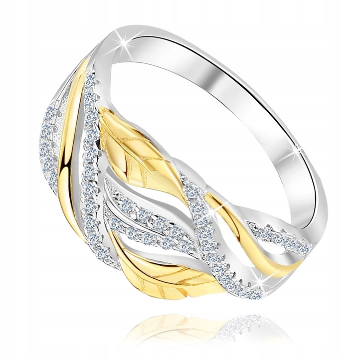 Srebrny Pierścionek RODOWANY SREBRO 925 PREZENT