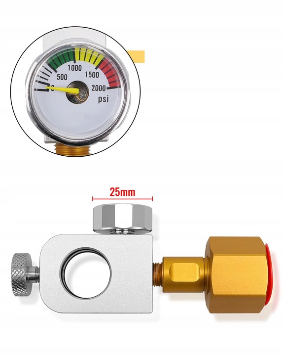 PRZETOCZKA ADAPTER DO SODASTREAM QUICK CONNECT CO2