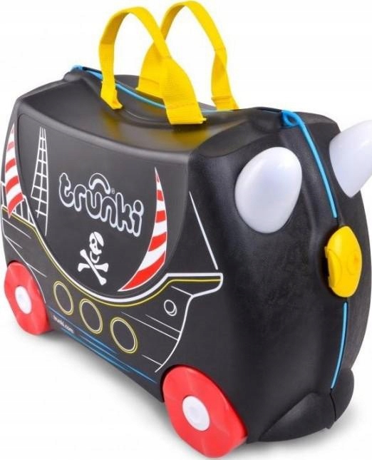 Walizka dla dzieci jeżdżąca Trunki Wóz Pirat Pedro TRU-0312