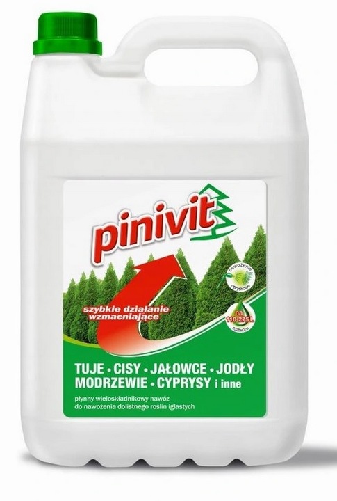 PINIVIT 5L NAWÓZ DO IGLAKÓW TUJE CISY CYPRYSY