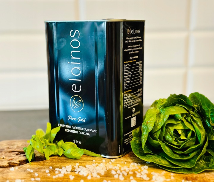 Nagradzana GRECKA Oliwa z Oliwek Extra Virgin 3L - ZBIÓR 2024/25 1 w POLSCE