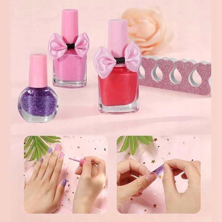 ZESTAW DO MAKIJAŻU DLA DZIECI DZIEWCZYNEK ZESTAW KOSMETYKÓW SYRENKA