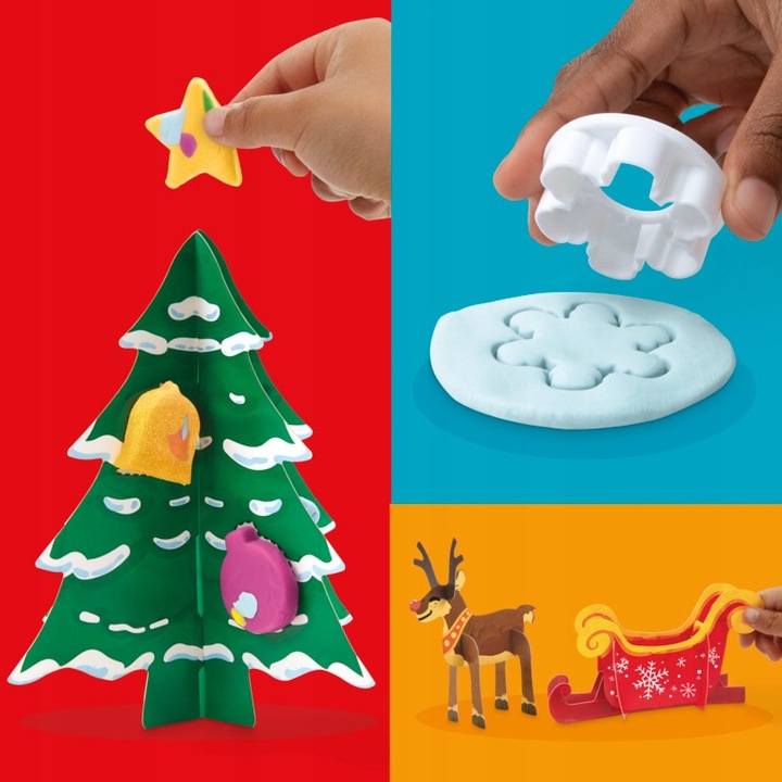 Play-Doh Ciastolina Kalendarz Adwentowy Świąteczny akcesoria Hasbro G0501