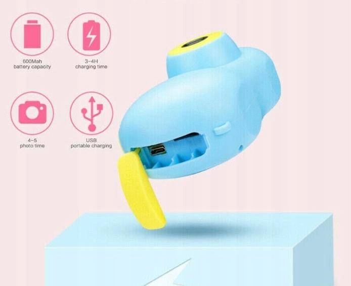 APARAT FOTOGRAFICZNY DLA DZIECI, KAMERA HD, GRY