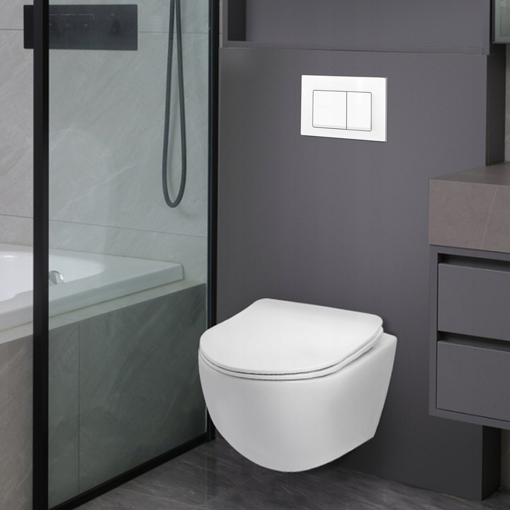 AQUAUNO PRZYCISK SPŁUKUJĄCY DO WC GEBERIT SIGMA BIAŁY