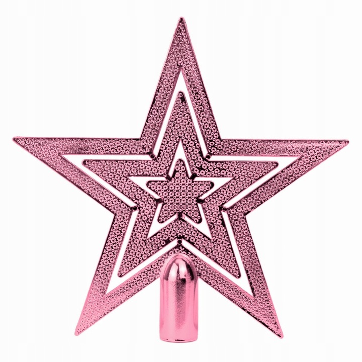 BOMBKI CHOINKOWE NIETŁUKĄCE 6/4/3CM ZESTAW OZDÓB CHOINKOWYCH 101 SZT RÓŻOWY