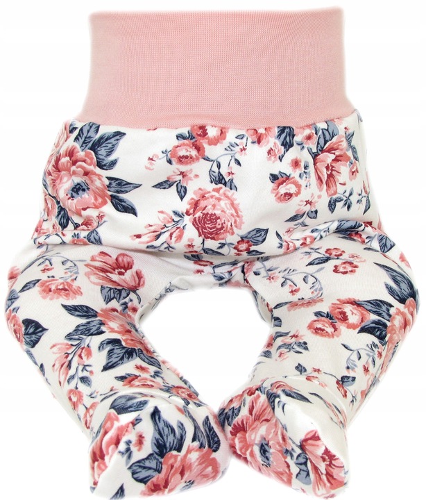 PÓŁŚPIOCHY BEZUCISKOWE r.56 KAIA-BABY RÓŻE /61/