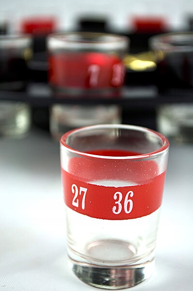 Imprezowa ruletka alkoholowa gra+ 16 kieliszków