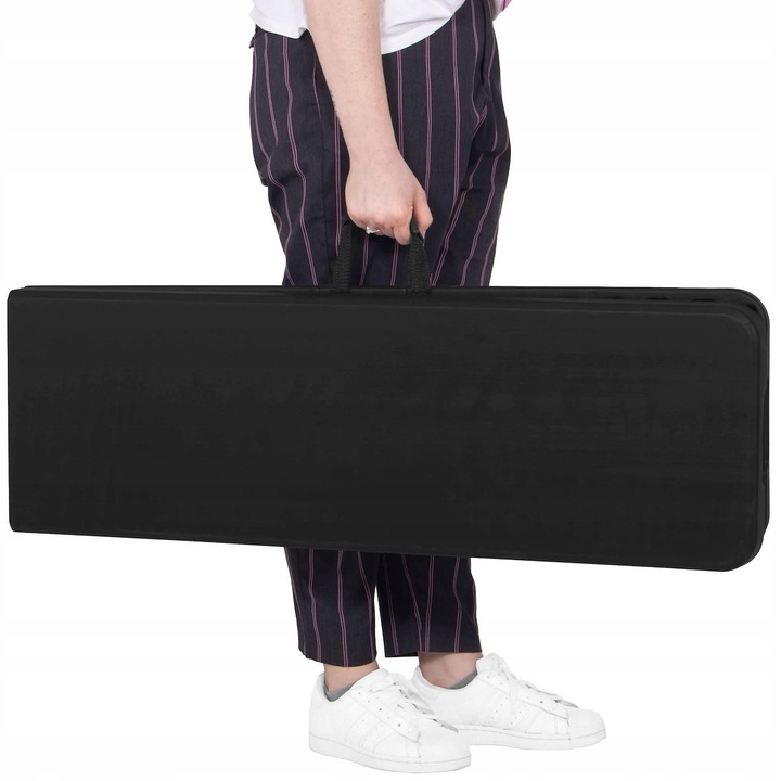 ZESTAW STÓŁ CATERINGOWY BANKIETOWY TURYSTYCZNY OGRODOWY CAMPINGOWY +2 ŁAWKI