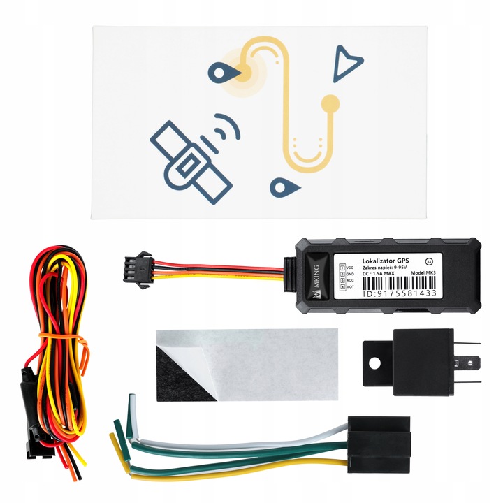 Lokalizator GPS 2G+4G BEZ ABONAMENTU ŚLEDZENIE POJAZDU ŁODZI ODCIĘCIE MK3