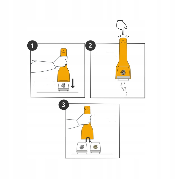 MŁYNEK ELEKTRYCZNY DO PIEPRZU I SOLI FINAMILL