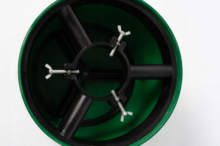 STOJAK NA CHOINKĘ ZIELONY REGULOWANY 2W1 Z POJEMNIKIEM NA WODĘ 31 CM