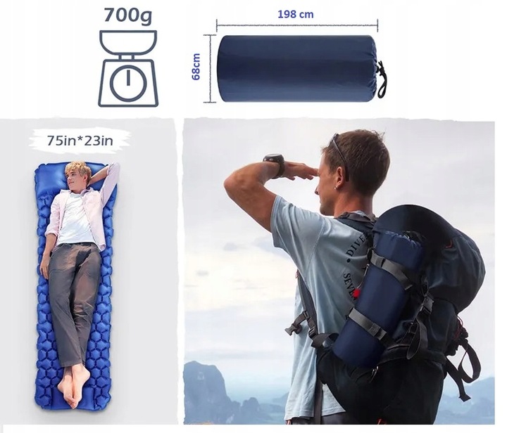 MATA MATERAC SAMOPOMPUJĄCY POMPKA + GRATIS