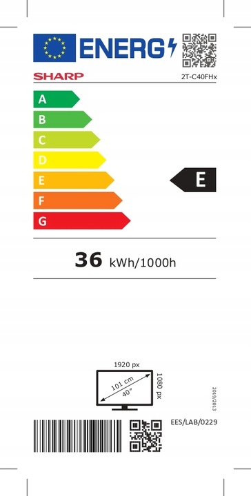 Telewizor Sharp BEZRAMKOWY 40FH2EA 40" Full HD Android TV+DEDYKOWANY UCHWYT