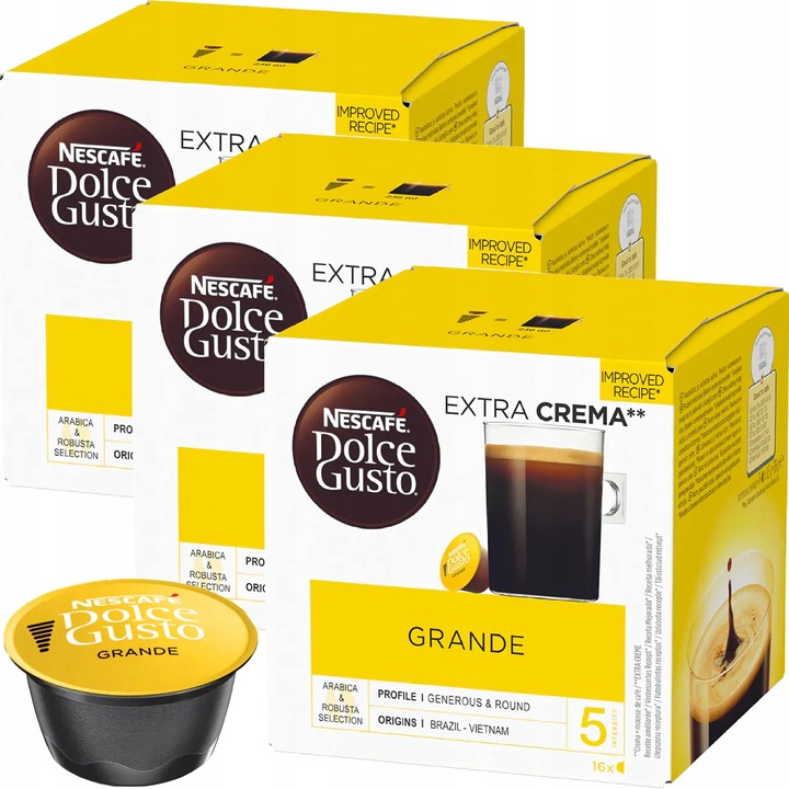 Kapsułki Nescafe Dolce Gusto GRANDE 48 kaw