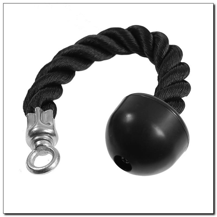 UW07 Sznur-Uchwyt Do Wyciągu Pojedynczy HMS Akcesoria Do Ćwiczeń