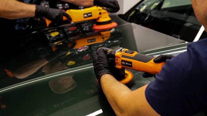 ADBL Roller D09125-01+B POLERKA + TORBA MASZYNA POLERSKA DUAL ACTION DA 9mm