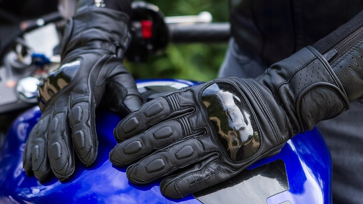 MOCNE RĘKAWICE MOTOCYKLOWE OZONE RIDE II M