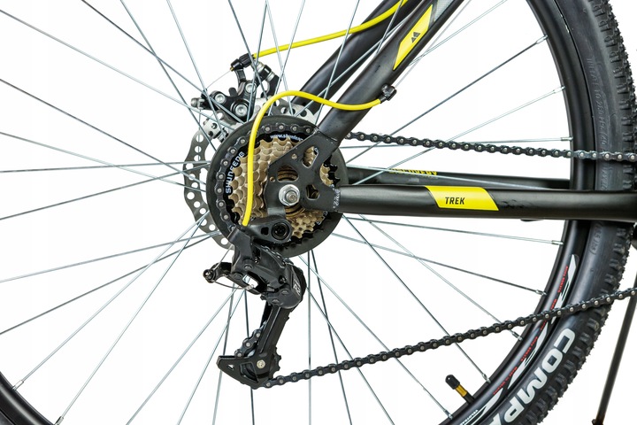 ROWER GÓRSKI MTB 26 CALI 21 BIEGÓW RAMA 15 HAMULCE TARCZOWE KOMUNIA