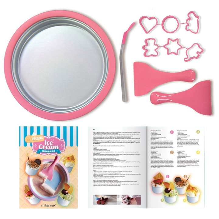 Maszyna Do Lodów Tajskich 6 Foremek 2 Szpachelki Pomysł na Prezent