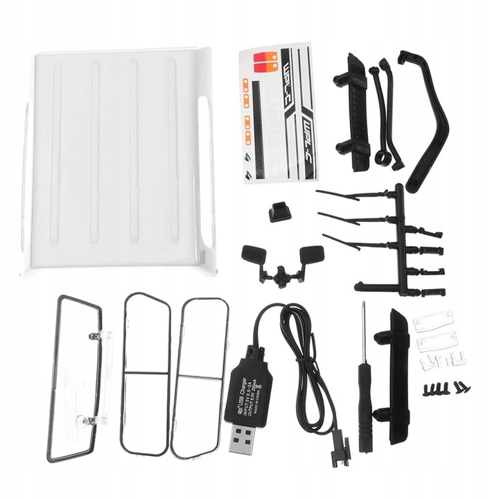 SAMOCHÓD STEROWANY C-24 Auto RC TERENOWY 4x4 DUŻY