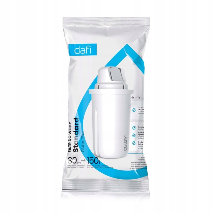 ZESTAW 7 filtrów Standard do dzbanka Dafi Classic