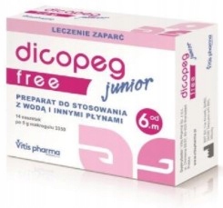 DICOPEG junior free 30 sasz. NA ZAPARCIA U DZIECI
