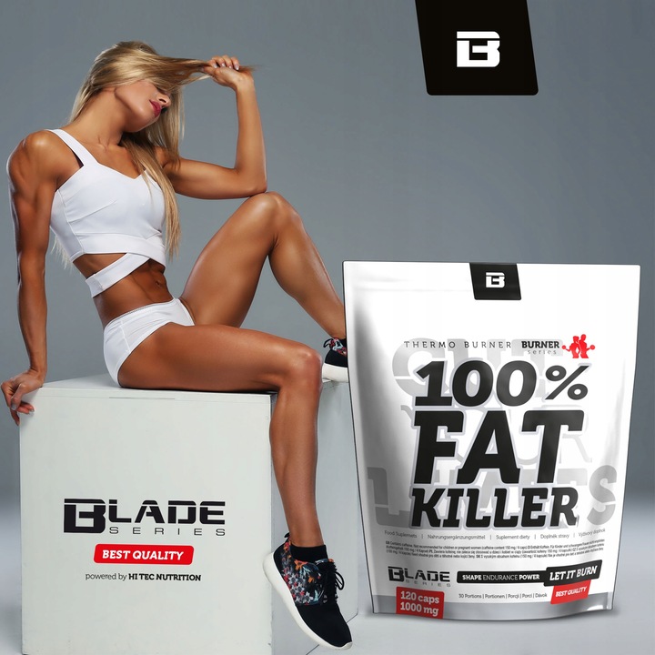 HI TEC FAT Killer 120 k SPALACZ TŁUSZCZU DIETA