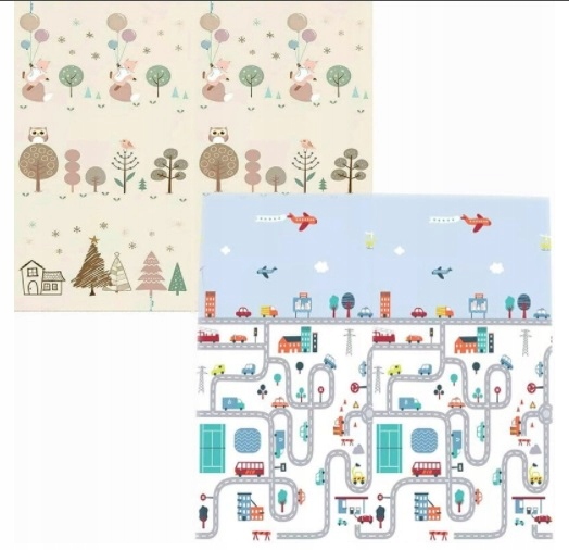 Piankowa dwustronna MATA edukacyjna 180x200 (I166)