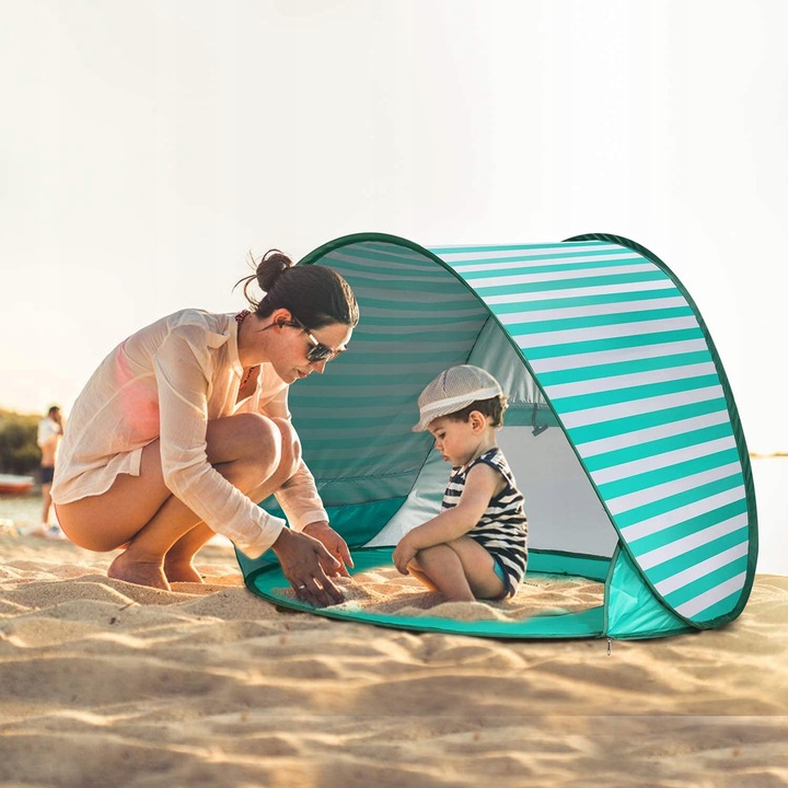 Namiot Plażowy Basen Parawan z Brodzikiem 120cm