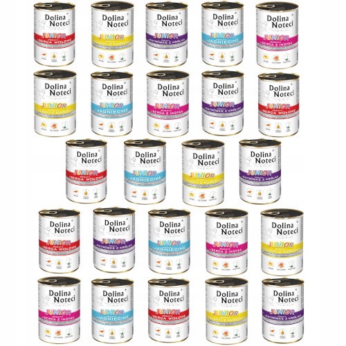 Dolina Noteci Premium JUNIOR Mix Smaków 24x400g