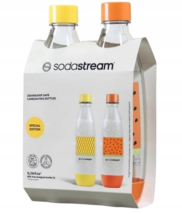 Zestaw butelek SodaStream Fuse Water Pomelo 2 x 1L